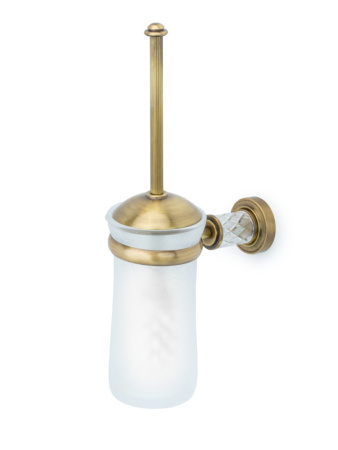 Фото ершик настенный boheme murano crystal 10913-crst-br, бронза