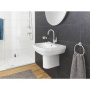 Фото раковина grohe euro ceramic 39323000 на пьедестал 65