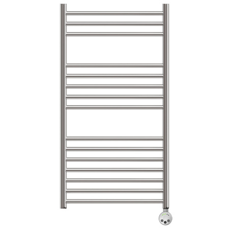 Фото полотенцесушитель электрический point аврора pn10150se п15 500x1000 левый/правый, хром