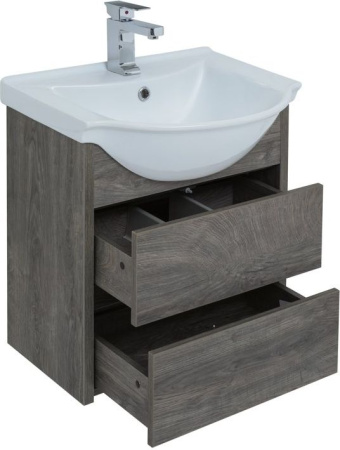 Фото комплект мебели aquanet сидней 60 дуб рошелье