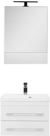 Фото комплект мебели aquanet нота new 58 белый (камерино)