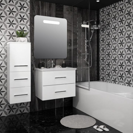 Фото тумба подвесная opadiris арабеско 70, белая