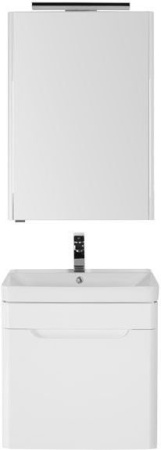 Фото комплект мебели aquanet софия 60 белый