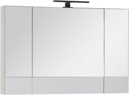Фото зеркало-шкаф aquanet верона 100 белый