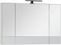Фото зеркало-шкаф aquanet верона 100 белый