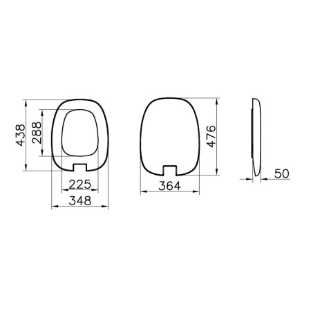 Фото сиденье микролифт vitra plural 126-483-009 петли хром, черное матовое