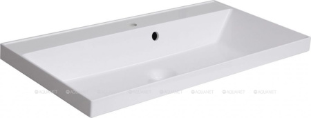 Фото раковина для тумбы aquanet орлеан 90 см, белая