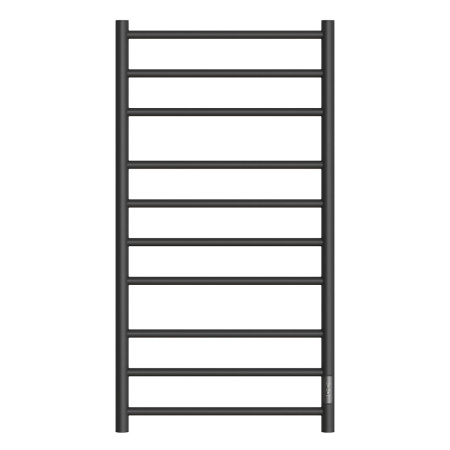 Фото полотенцесушитель электрический point аврора pn10850b п10 500x1000 диммер справа, черный