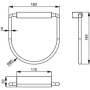 Фото полотенцедержатель ideal standard connect n1384aa