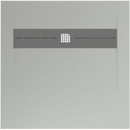 Фото поддон литьевой камень allen brau infinity 8.21001-pwm 90*90 см, папирус