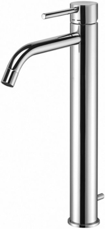 Фото смеситель для раковины paffoni light lig085cr высокий, хром