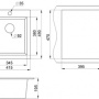 Фото кухонная мойка granula gr-4201 базальт