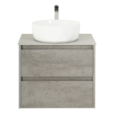 Фото тумба подвесная belbagno kraft 70 cemento grigio