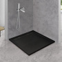 Фото душевой поддон cezares tray as-a-90-30-nero черный 90х90