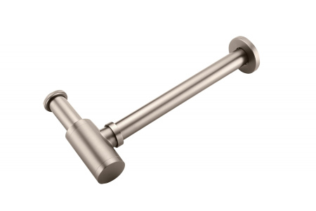 Фото сифон для раковины boheme 609-nb, никель брашированный