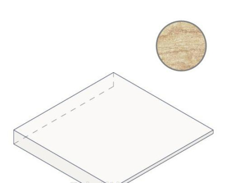 Atlas Epos, Угловая ступень, 33x120 см