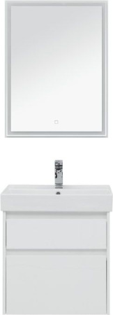 Фото комплект мебели aquanet nova lite 60 белый (2 ящика)