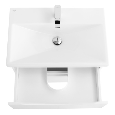 Фото тумба подвесная belbagno marino-cer 60 bianco lucido 