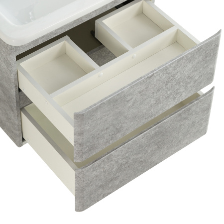 Фото тумба подвесная  belbagno albano-cer 60 cemento verona grigio 