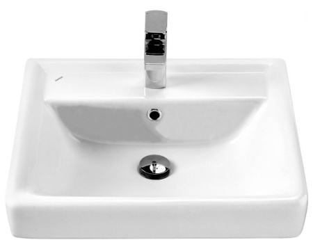 Фото раковина мебельная santek тигода 55 1wh302126, белая