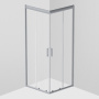 Фото душевой угол am.pm gem 90*90 см, профиль хром/стекло прозрачное