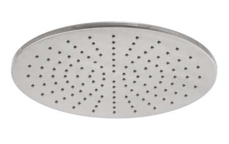 Фото верхний душ с шарнирным соединением 30 см remer 359mm30npx, никель брашированный