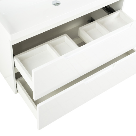 Фото тумба подвесная belbagno vittoria 90 bianco opaco 