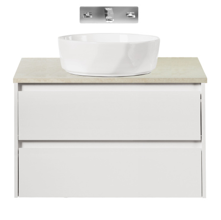 Фото столешница из керамогранита belbagno kep-80-mco-w0 80 см, marmo crema opaco