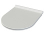 Фото сиденье для унитаза boheme bianca 966-wm микролифт, белое матовое