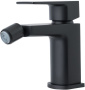 Фото смеситель для биде allen brau infinity 5.21004-31, черный матовый