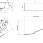 Фото акриловая ванна ravak asymmetric c491000000 170x110