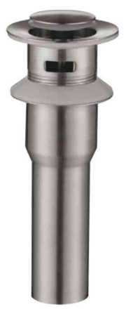 Фото донный клапан с переливом belbagno bb-pcu-02-in, сатин