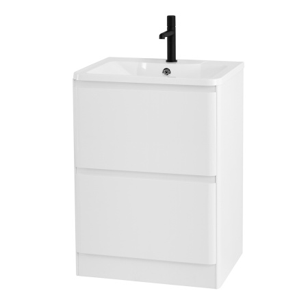 Фото тумба напольная belbagno albano 60 bianco lucido 