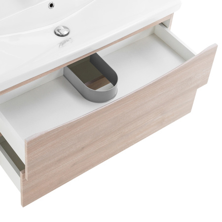 Фото тумба подвесная belbagno marino-cer 80 rovere grigio 