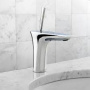 Фото смеситель hansgrohe puravida 15075000 для раковины