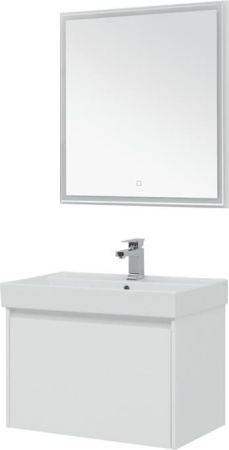 Фото комплект мебели aquanet nova lite 75 белый (1 ящик)
