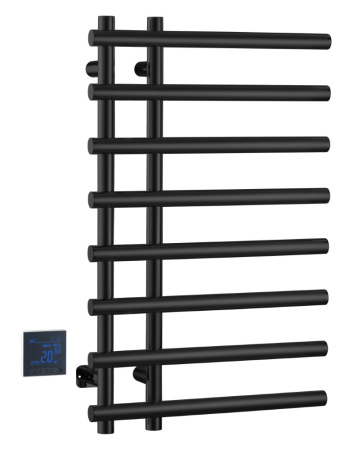 Фото полотенцесушитель электрический boheme uno 722-b, черный матовый