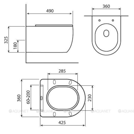 Фото сиденье для унитаза allen brau fantasy 4.11005.pt микролифт, петроль