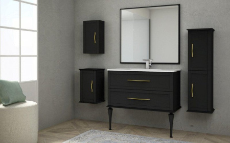 Фото тумба подвесная cezares tiffany 54952 nero grafite