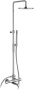 Фото душевая колонна paffoni birillo zcol721liqcr термостат, хром