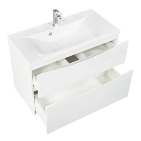 Фото тумба подвесная belbagno marino-h60 90 bianco lucido 