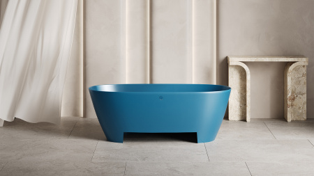 Фото ванна salini s-sense sofia light 103711grf с переливом, глянец покраска по ral полностью