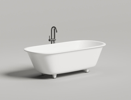 Фото ванна salini s-sense ornella axis 103412mrf 190*90 см, матовая покраска по ral полностью