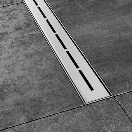 Фото душевой трап ravak runway 30 см x01418, хром