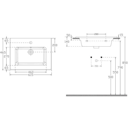Фото раковина мебельная allen brau fantasy 62 4.11023.20, белый глянец