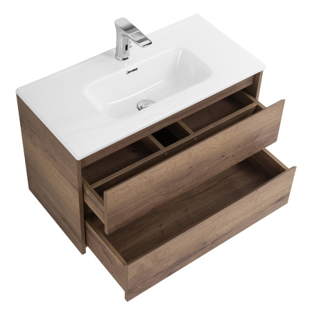 Фото тумба подвесная belbagno kraft 39-80 rovere tabacco