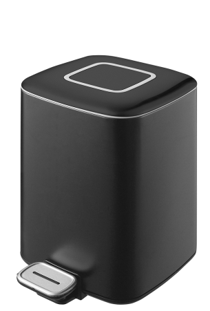 Фото ведро квадратное boheme q 10948-b, черное