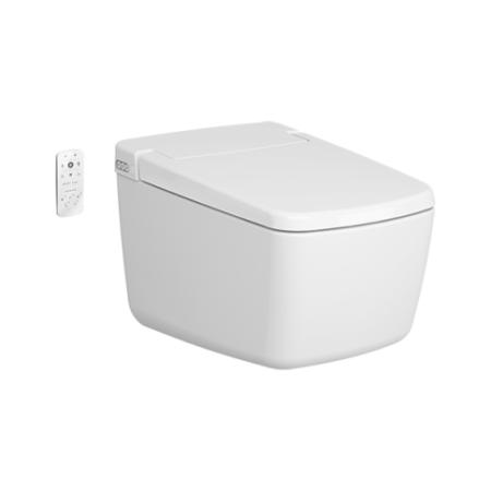 Фото унитаз подвесной vitra v-care prime 7231b403-6216 интеллектуальный