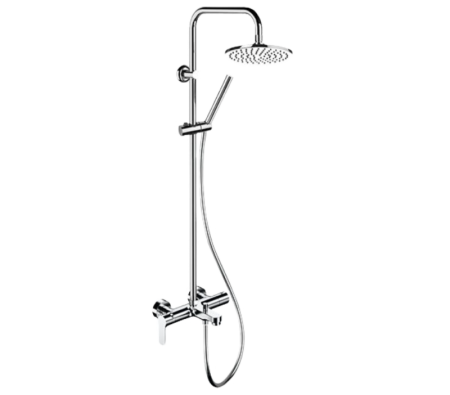 Фото душевая система с изливом remer class line l34x7mmm20, хром