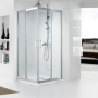 Фото душевой уголок bravat stream bs090.2204s прозрачное стекло / хром 90x90